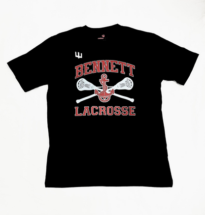 Bennett Lacrosse Trident Edition Tee by ExtinctMALE